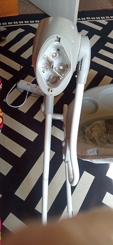 Палатки и домики: Детские электрические качели с подносом - Рабочий механизм с — 5