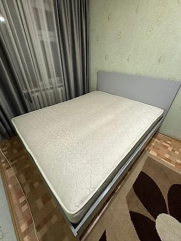 спалный карават: Двуспальная кровать, С матрасом, длина - 200 см — 4