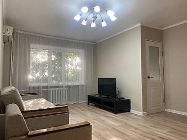 дом меняю на квартиру бишкек: 3 комнаты, 58 м², Хрущевка, 1 этаж, Евроремонт — 6