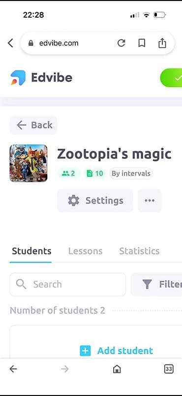 Тил курстары: Тил курстары Англис — 2