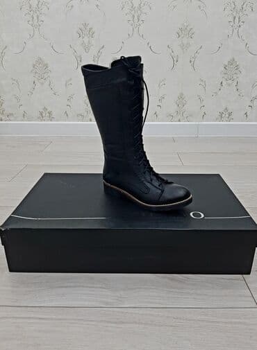 сапоги кожаные с натуральным мехом: Размер37 Турецкие кожаные сапоги натуралтный мех, сапогиина молнии и — 1