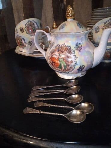 Идиш-аяк: Продается сервиз Мадонна,производства ГДР. Новый,состоит из 30 — 1