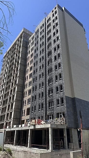 o2 development: 3 комнаты, 91 м², Асанбай мкр Элитка, 3 этаж, ПСО (под самоотделку) — 4