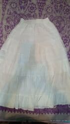 теннисный юбка: Юбка, Макси, По талии — 1