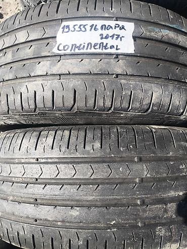 maxxis 980: Шины 195 / 55 / R 16, Лето, Б/у, Пара, Легковые, Continental — 1