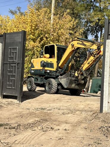 шины для фронтальных погрузчиков: Экскаватор, Hyundai, 2015 г., Колесный — 4