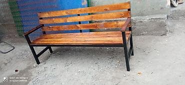 паталь: Скамейка Металл, Со спинкой, Без крыши — 3