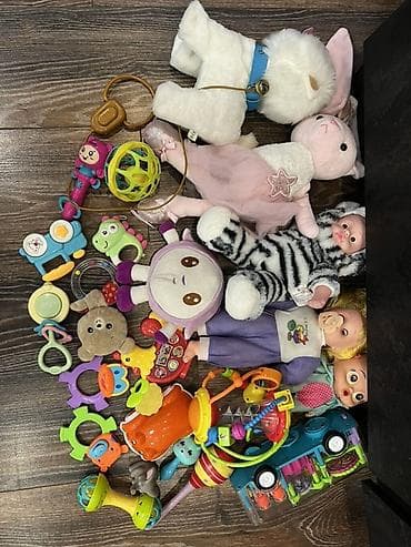 Большой набор детских игрушек для малышей и дошкольников. В
