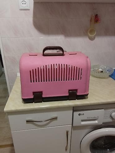 купить переноску для кота: Переноска для животных (кошки, мелкие собаки, кролики). - Материал — 2