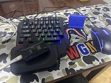 playstation 3 silm: Игровой набор для консолей и ПК: однорукая клавиатура + проводная — 1