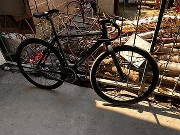 fixed gear: Городской велосипед, Рама M (156 - 178 см), Б/у — 1