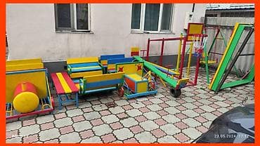 цена детской игровой площадки: Детская площадка Для улицы, Новый — 9