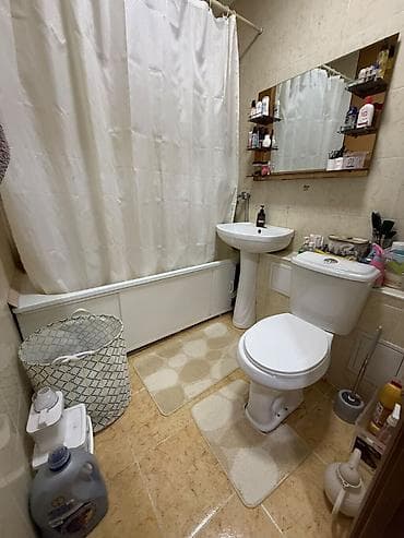 1 комната, 43 м², Тунгуч мкр 105 серия, 7 этаж, Евроремонт — 9