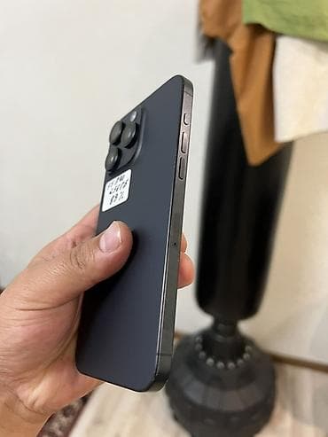 айыон 16: IPhone 15 Pro Max, 256 ГБ, Black Titanium, 89 % — 2