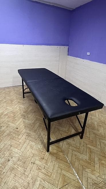 пуфик складной: Массажное кресло, Б/у, Самовывоз, Платная доставка, цвет - Черный — 4