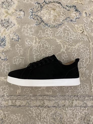 loro piana обувь оригинал: Мужские кроссовки, 42, Christian Louboutin, Новый, цвет - Черный, Платная доставка — 4