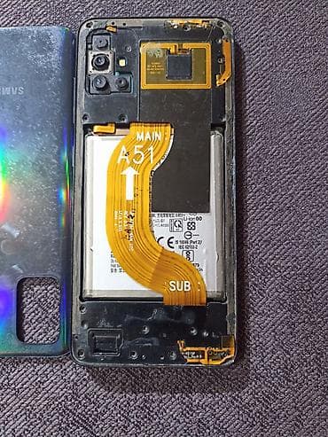 a51 samsung: Samsung Galaxy A51, Б/у, 128 ГБ, цвет - Черный, 2 SIM — 8