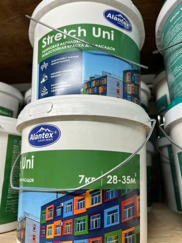 резиновый ковролин: Акриловая резиновая краска Alantex Stretch Uni предназначена для — 1
