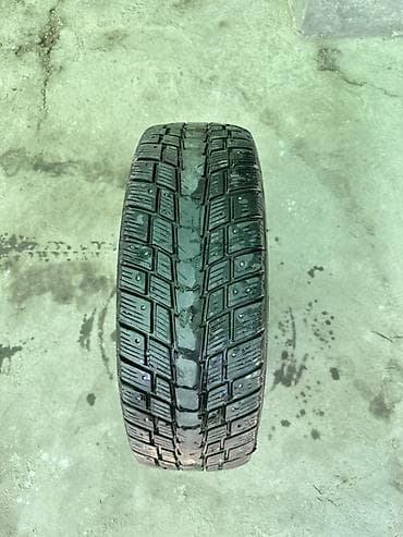 Транспорт: Дөңгөлөктөр монтажда 195 / 70 / R 14, Winter stud, Колдонулган, Камдык, Жеңил унаалар, Темир, тешиктери - 5 — 2