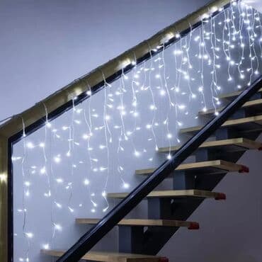 хлопушка цена бишкек: *Оригинал " Гирлянда "Штора" 3*3м-850сом Соединяются между собой — 10