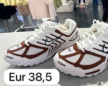 Жеке буюмдар: Кроссовки Nike (модель в стиле ретро-раннинг) оригинал - Цвет: белый — 4