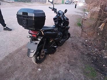 monoblok r18: Скутер/мопед городского типа, черный. уступка будит риальным клиентам — 3