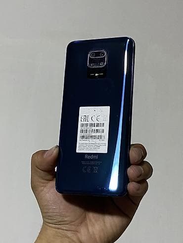 iphon 15 pro: Redmi, Redmi Note 9, Б/у, 128 ГБ, цвет - Синий, 2 SIM — 2