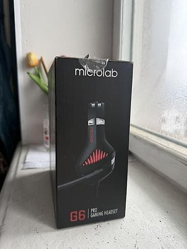 микшерный пулт: Игровая гарнитура Microlab G6 - Проводная полноразмерная гарнитура с — 4