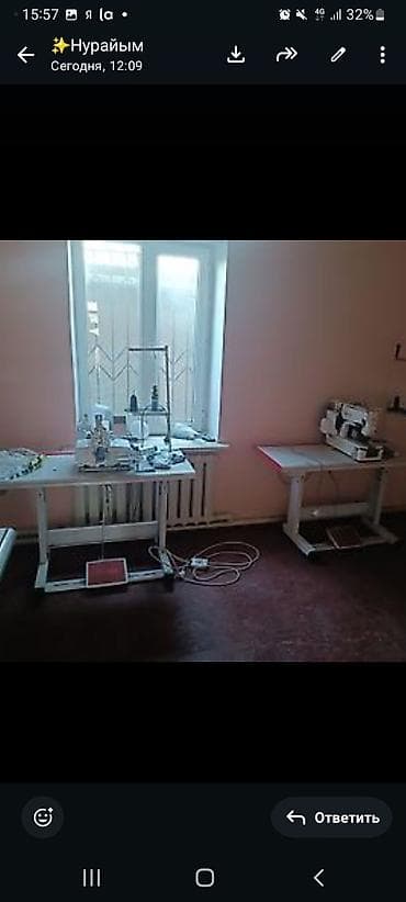 швейные машинки автомат: Маевка. Сдается швейный цех Площадь: 150м2; 8 соток 1-этаж Трех — 3