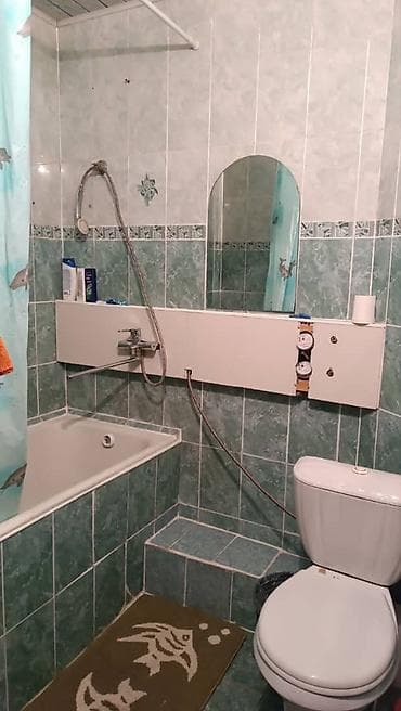 квартиры бишкек продажа: 2 комнаты, 45 м², 104 серия, 1 этаж, Евроремонт — 7