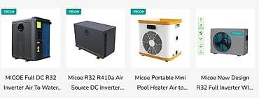 титан очок: Тепловые насосы для бассейнов micoe (серии R32 и R290) Назначение: - — 3