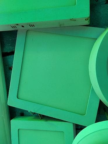 led matrix panel: Светодиодные встраиваемые и накладные панели (квадратные и круглые) - — 1