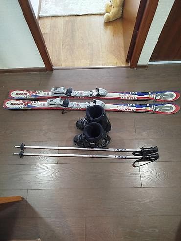 обувь 37 размер: Продаются лыжи 160 ростовка в отличном состоянии с ботинками Salomon — 4