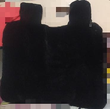 e34 е34: Чехлы Меховые, цвет - Черный, Microcar — 1