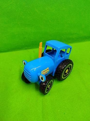 Детский транспорт: Синий трактор игрушка радиоуправляемая🌟 Комплектация товара: пульт — 2