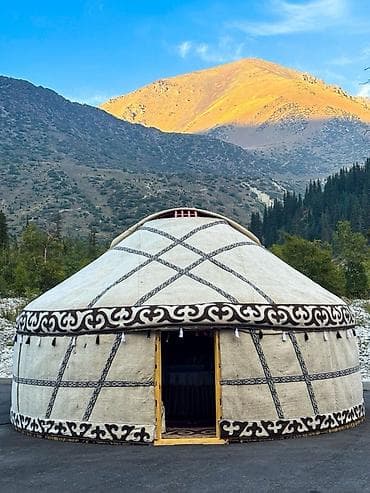 для качки: Аренда юрты, Каркас Деревянный, 85 баш, Казан, Посуда, Самовар — 7