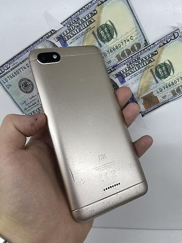 xiaomi redmi note 5: Redmi, Redmi 6, Б/у, 16 ГБ, цвет - Золотой, 1 SIM, 2 SIM — 5
