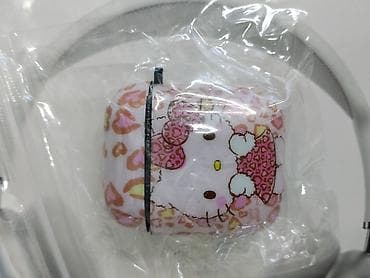 Аудиотехника: Силиконовый чехол для зарядного кейса наушников с принтом Hello Kitty — 1