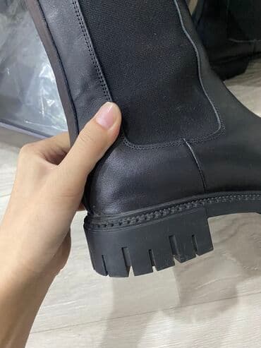 сапоги из натурального меха и кожи: Челси Турецкий натуральный мех, натуральная кожа 100% — 4