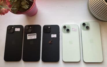 iphone 16 цена бишкек: IPhone 15, Колдонулган, 128 ГБ, Каптама, 89 % — 1