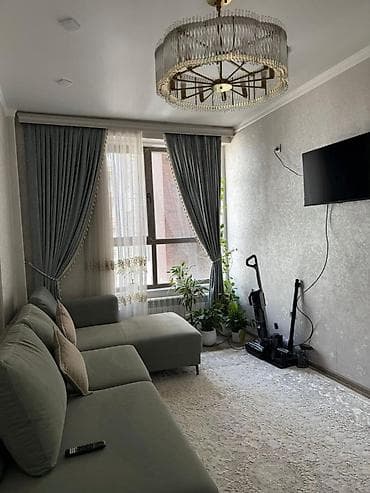 квартира без агенства: 2 комнаты, 58 м², 7 этаж, Дизайнерский ремонт — 7