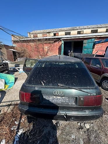 mercedes e500: Audi 100 c4 Avant (универсал), темное зелёный Автомобиль после не — 4