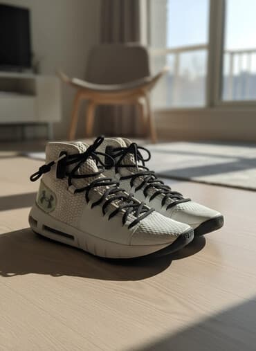 Оригинальные кроссовки Under Armour (баскетбольные, высокий силуэт)