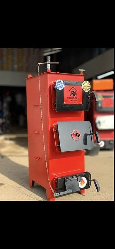 угольные котлы длительного горения: Твердотопливный котёл Для дома, Тип управления: Механический — 2