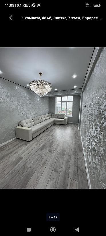 all group: 1 комната, 48 м², Элитка, 7 этаж, Евроремонт — 1