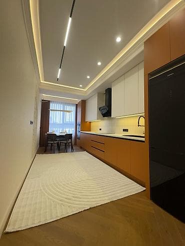 osh flat: 3 комнаты, 109 м², Асанбай мкр Элитка, 13 этаж — 4