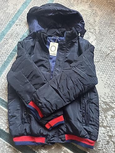 футболка с накидкой: Мужская куртка, 2XL, Новый, цвет - Синий, Самовывоз, Платная доставка — 2