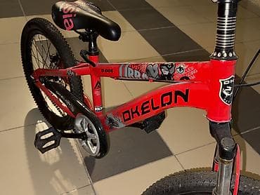 Детский горный велосипед OKELON (модель D-006), красный — 5