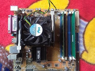 Настольные ПК и комплектующие: Материнская плата для ПК, Б/у, Asus, S478, ATX — 5