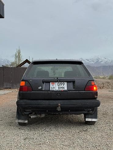 авто ру кыргызстан бишкек: Volkswagen Golf: 1988 г., Кол менен иштөөчү, Бензин, Хетчбек — 7